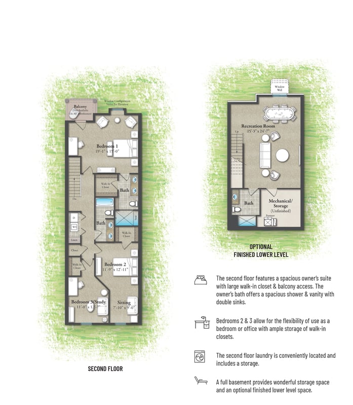 The Residences at Parkways - Third Floor and Basement - Moceri Real Estate